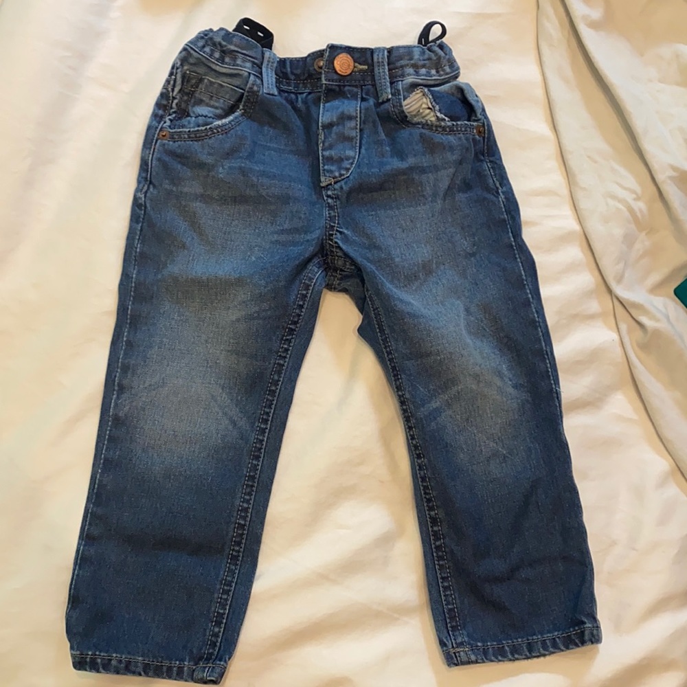 Zara blue jeans